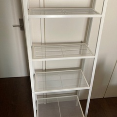 IKEA　LERBERG レールベリ　シェルフユニット　ホワイト　の画像