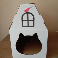 【未使用】ねこねこ食パン🐱ダンボールハウス🛖小さいサイズの画像