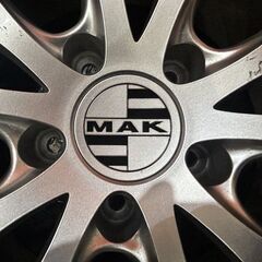 【COOPER 235/45R18 255/45R18】スタッドレス【MAK 18インチ 9J/8J5HPCD130+50/+45】ポルシェ981/ボクスター/パナメーラ/ケイマン等 VTI124の画像