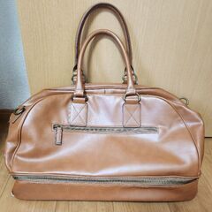 ZARA　合皮ボストンバッグ　日本未入荷