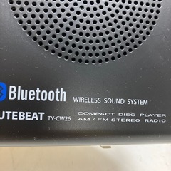 O2503-764 TOSHIBA CDラジオ TY-CW26 2017年製 CD・ラジオのみ動作確認済みの画像