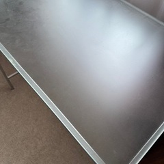 アメリカ　70-80s ガラスデスクの画像