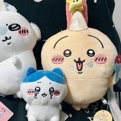 ちいかわ   うさぎ ハチワレ モモンガ ぬいぐるみ