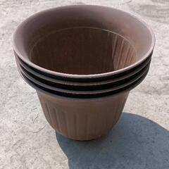 0323-106 プラスチック植木鉢　セット