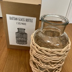 【未使用品】ラタン　花瓶