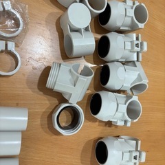 パイプ　部品　キャスター　新品の画像