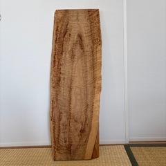 一枚板　さくら　サクラ　未加工　24×82×2.5cm DIY ソリ有りの画像