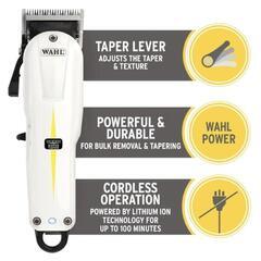 多少のお値下げ可能です‼️ 本日限りの出品 Wahl スーパーテーパーコードレス クリッパー バリカン フェード 美容師 理容師
