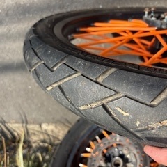トリッカー用前後ホイールの画像