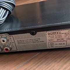 動作確認済☆SONY製　DVDプレーヤー　スリムタイプ　ケーブル付きの画像