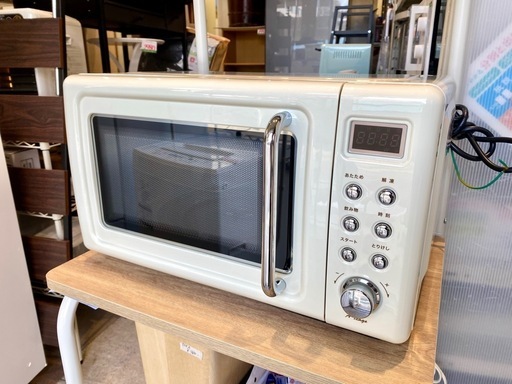 A-stage かわいい レトロ調 レンジ 中古 2020年製