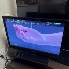 【動作OK】　19V型液晶テレビ　DVDプレーヤーセットの画像