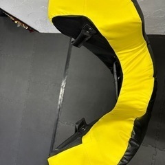 BODYMAKER スーパーダミーミットシールド ブラック×イエロー スーパーダミーミットシールド