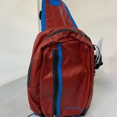 【FU2249】★Columbia ボディバッグ 赤 レッド バ...