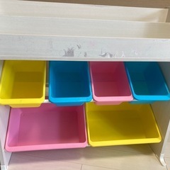 絵本ラック　おもちゃ収納の画像