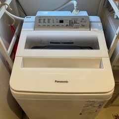 【美品】パナソニック　7キロ　2020年製　全自動電気洗濯機