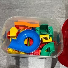 ブロックおもちゃの画像