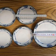 ★0円！★引★引取りのみ（文京区）★小皿4枚＋取り皿1枚セット