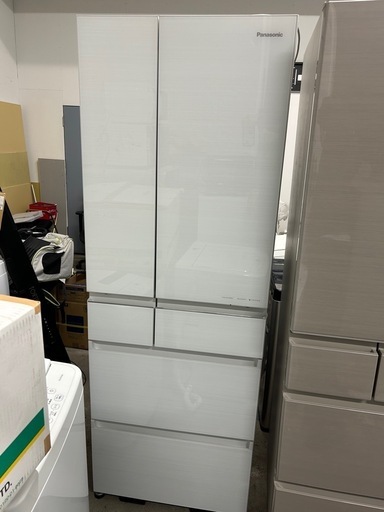 Panasonic パナソニックパーシャル搭載冷蔵庫 6ドア冷蔵庫 NR-F505HPX アルベロホワイト 2020年製