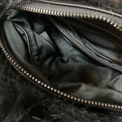 【ジャングルジャングル深井店】★フォリフォリ ファーバッグ 黒 バッグ 堺市 深井 【FU2256】の画像