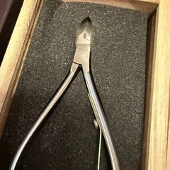 巧みなお手入れ 爪切り ニッパータイプ 桐箱入りの画像