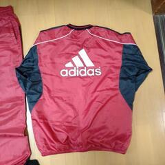㋸ adidas メンズ L 上下セット シャカシャカの画像