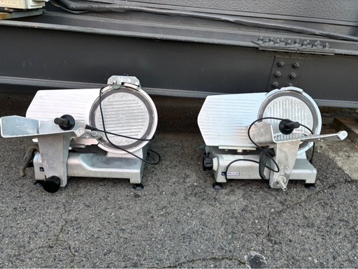 2つで3万円！業務用ミートスライサー