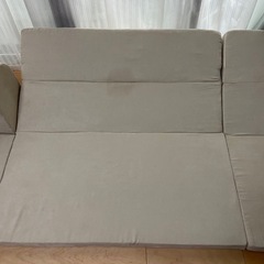 美品セルタンのローソファー3点の画像