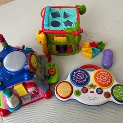 ベビーおもちゃ3点セット(ジャンク品含む)