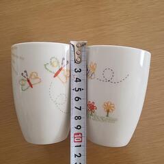 プーさん陶器カップ　2個セットの画像