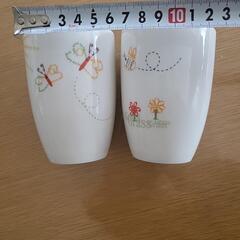 プーさん陶器カップ　2個セットの画像