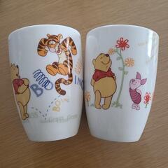 プーさん陶器カップ　2個セット