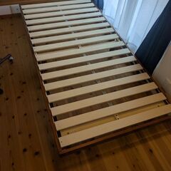 シングルベッド　ニトリ　スノコ　美品の画像
