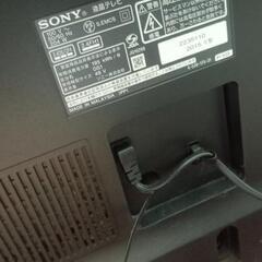 SONY　BRAVIA　49インチ液晶大画面テレビ　リモコン2個　映像とても綺麗の画像