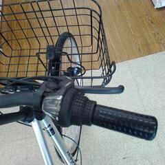 自転車一般  シルバー  27インチ    TJ10838の画像