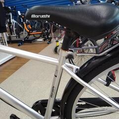 自転車一般  シルバー  27インチ    TJ10838の画像
