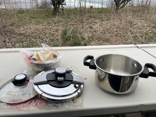 T-fal圧力鍋なべ　ティファール 4.5L