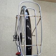 自転車一般  シルバー  27インチ    TJ10838の画像