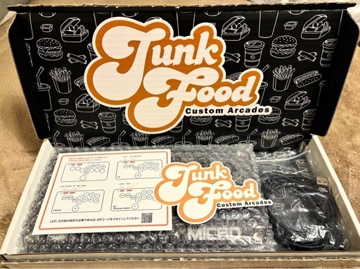 snackbox micro junk food レバーレスコントローラー