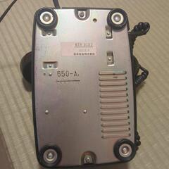 ダイヤル式黒電話（使用できます）の画像