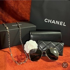 CHANEL＊サングラス＊チェーン付き