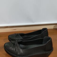 【美品】黒パンプス（日本製・23.5㎝）※試し履きOKの画像