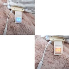 Francfranc ココンヒーター付き ブランケットM 電気毛布 ピンク フランフラン AX-KNL2034 苫小牧西店の画像