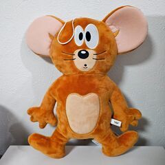 トムとジェリー でっかいぬいぐるみ Funny Art ２体セットの画像