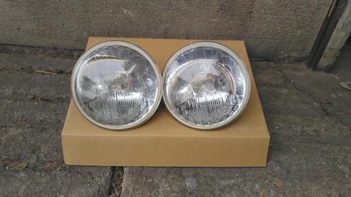 シビエ丸小ライト 未使用品】CIBIE シビエ HZ24 2灯丸形ヘッドランプ