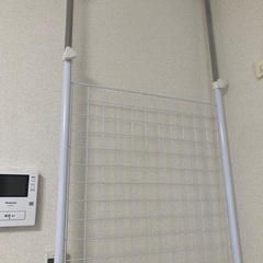 山善　ハンガーラック　ワイヤーネットの画像