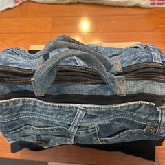 デニムハンドバック（中古）の画像