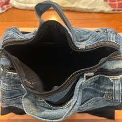 デニムハンドバック（中古）の画像