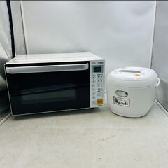 【❗️✨キッチン家電セット✨❗️】YAMADA電子レンジ＆アイリスオーヤマ炊飯器セット✨引越し・新生活スタートに❗️