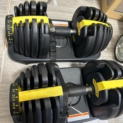 MRG 可変式ダンベル　24kg  2個の画像
